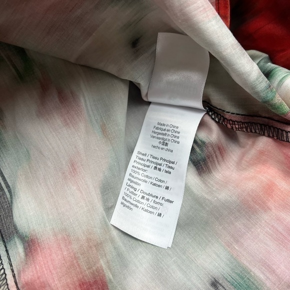 NWT J. Crew Squareneck Top Liberty® Hazy Days Floral 12 - Picture 8 of 8